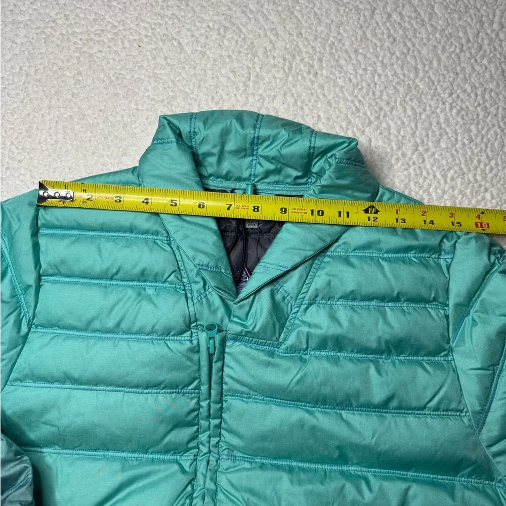 Lords of harlech Men's Teal and Gray Puffer Jacket